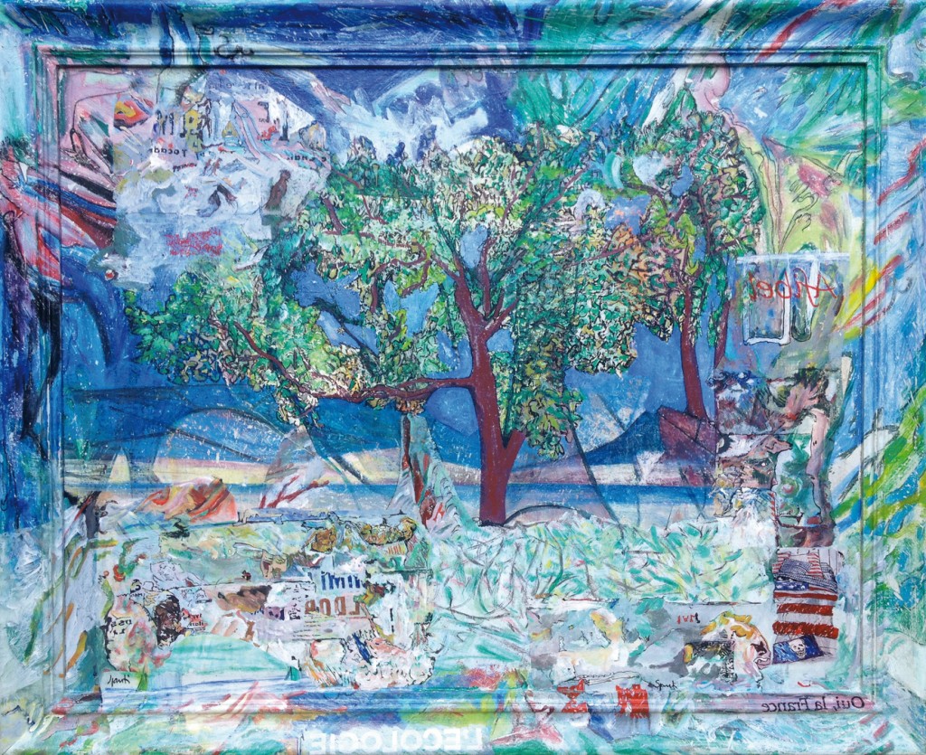 L’écologie, 2013 - Acrylique sur toile, 108 x 88 cm