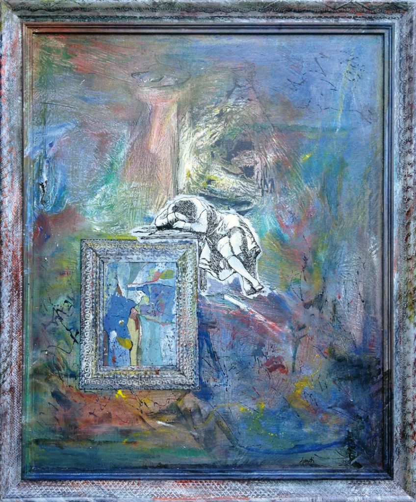 La ragione di San Giorgio, 2013 - Acrylique sur toile, 95 x 115 cm